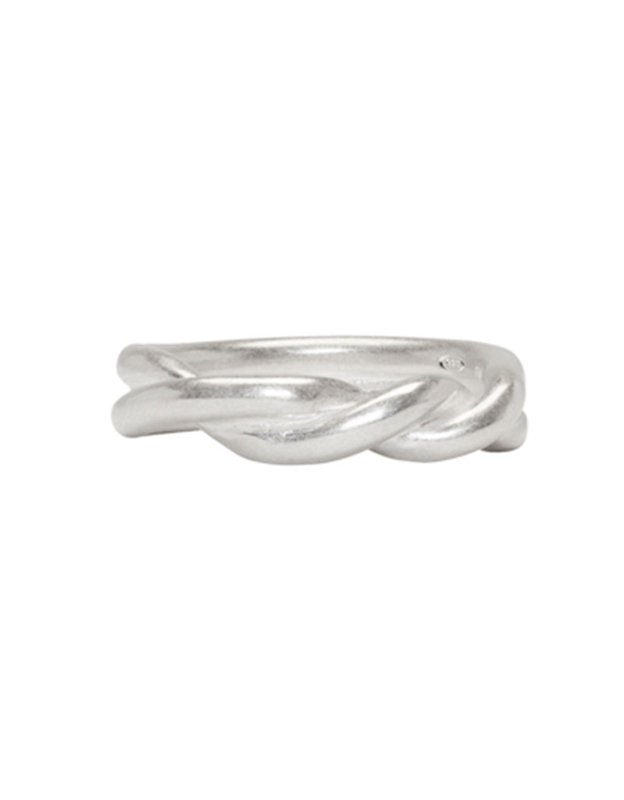 MAISON MARGIELA Silver Twisted Ring · VERGLE MAISON MARGIELA Silver Twisted Ring · VERGLE