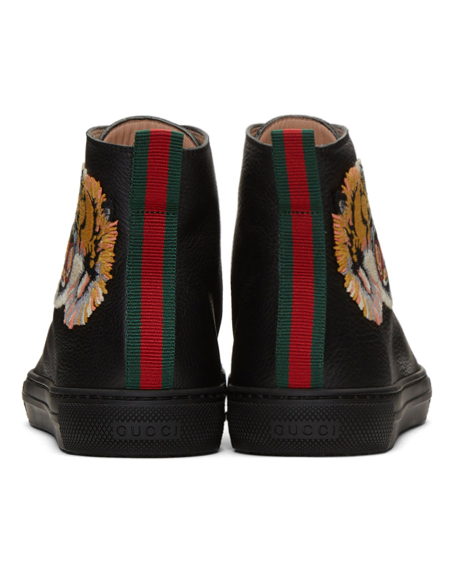 gucci tiger high tops