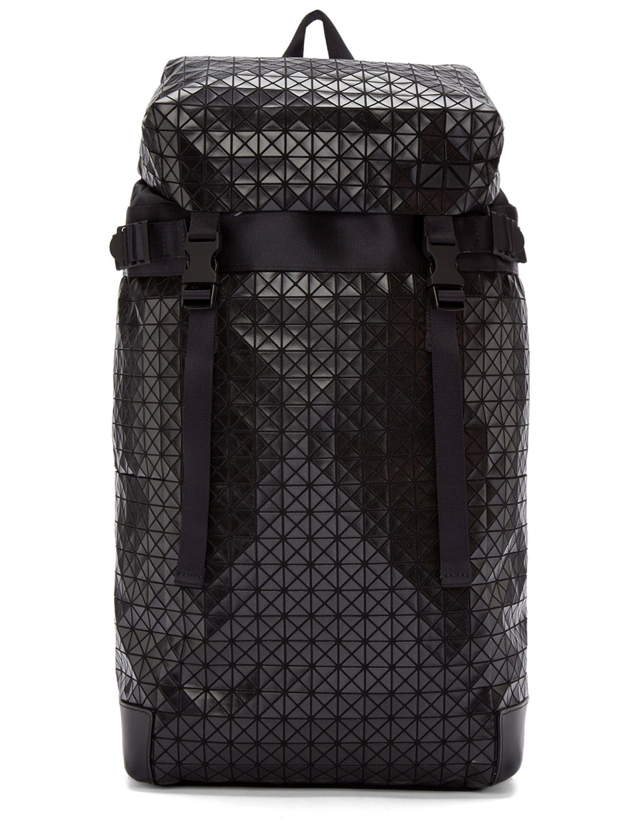 BAO BAO ISSEY MIYAKE Black Geometric Hiker Backpack · VERGLE BAO BAO ISSEY MIYAKE Black Geometric Hiker Backpack · VERGLE