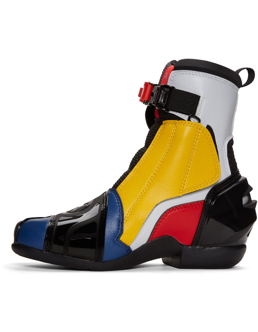 ALYX Multicolor Moto Boots · VERGLE