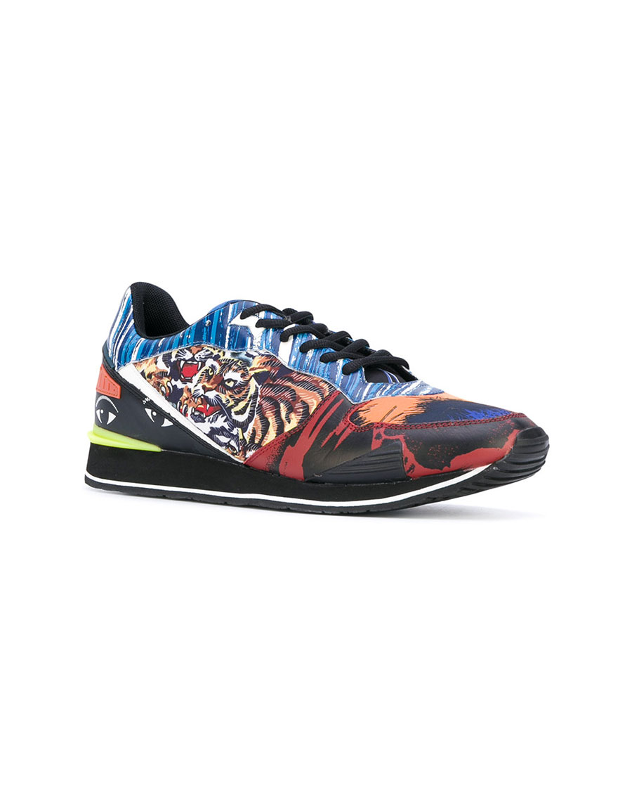 kenzo k run sneakers