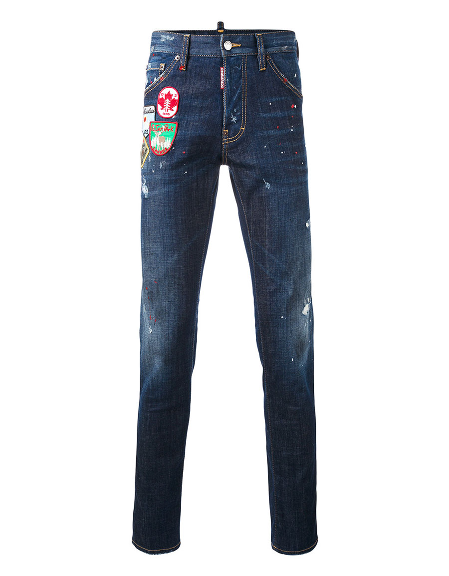 jeans dsquared2 patch