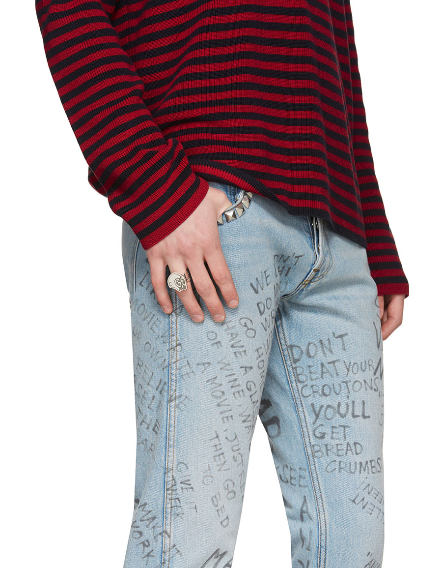 mens gucci ghost ring