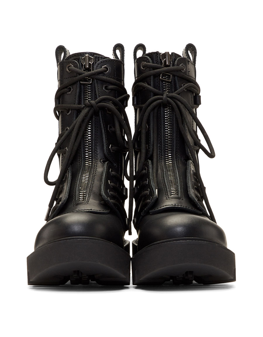 helmut lang combat boots