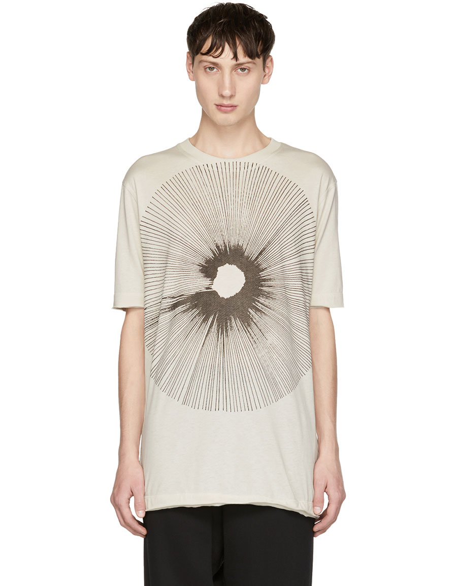 DAMIR DOMA Off-White Teal T-Shirt · VERGLE