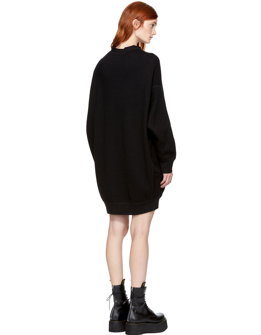 R13 Black Oversized Kurt Sweatshirt · VERGLE