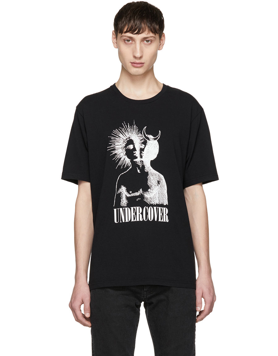 UNDERCOVER Black Angel Devil T-Shirt · VERGLE