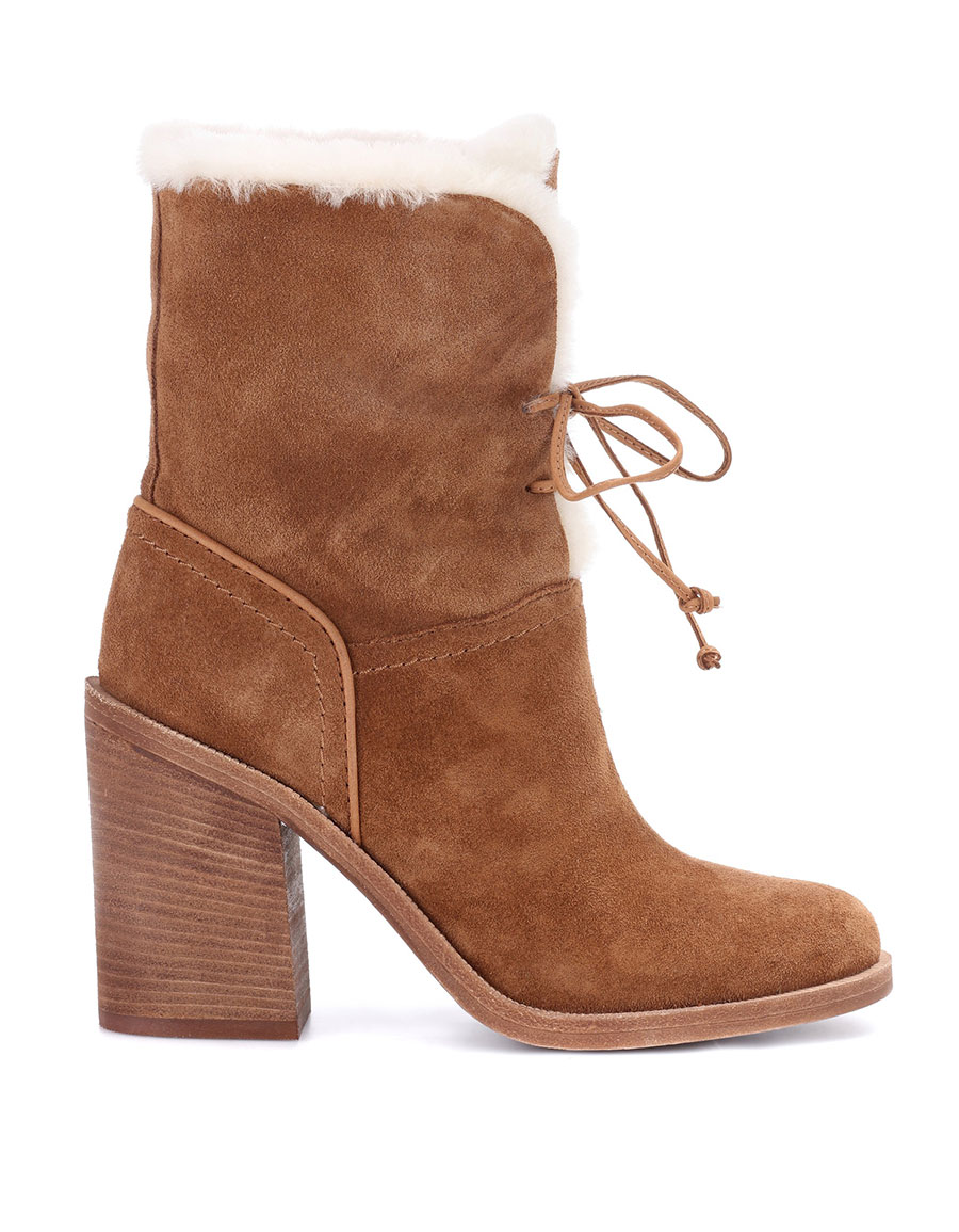 ugg heeled ankle boots