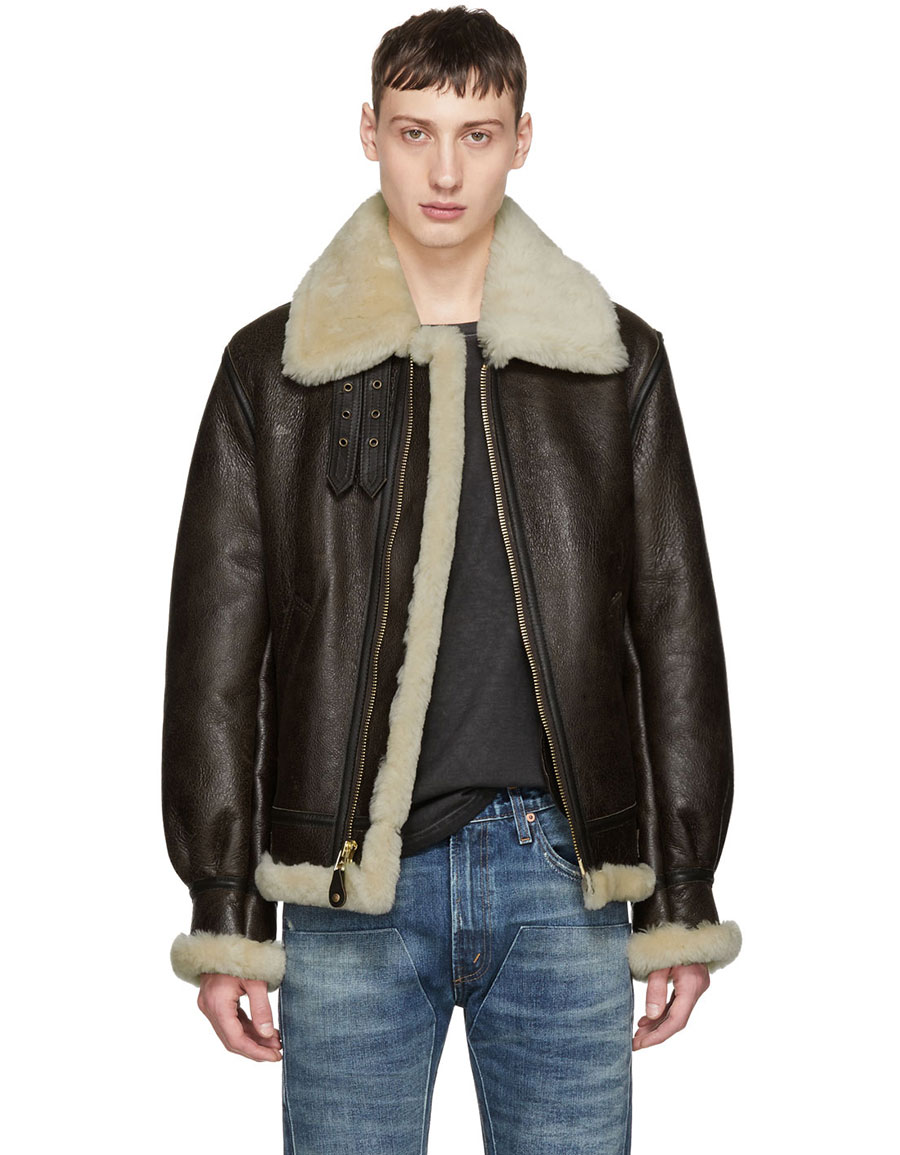 shearling schott