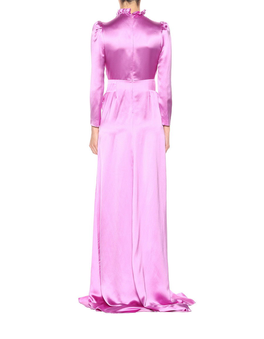 gucci satin dress