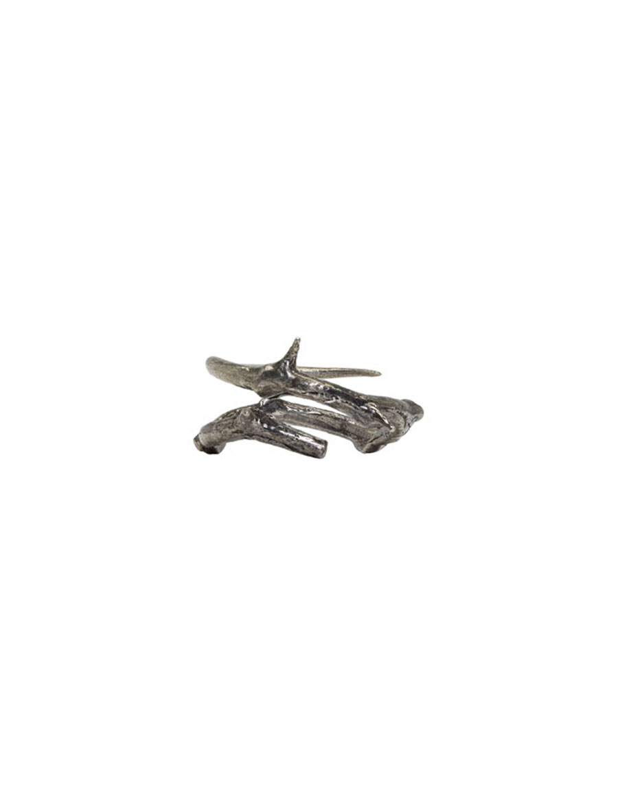PEARLS BEFORE SWINE Silver Two-Tone Thorn Ring · VERGLE