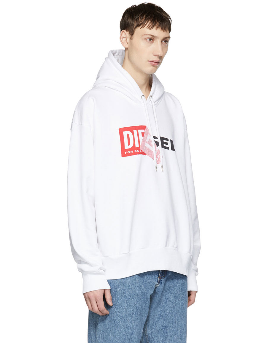 white diesel hoodie