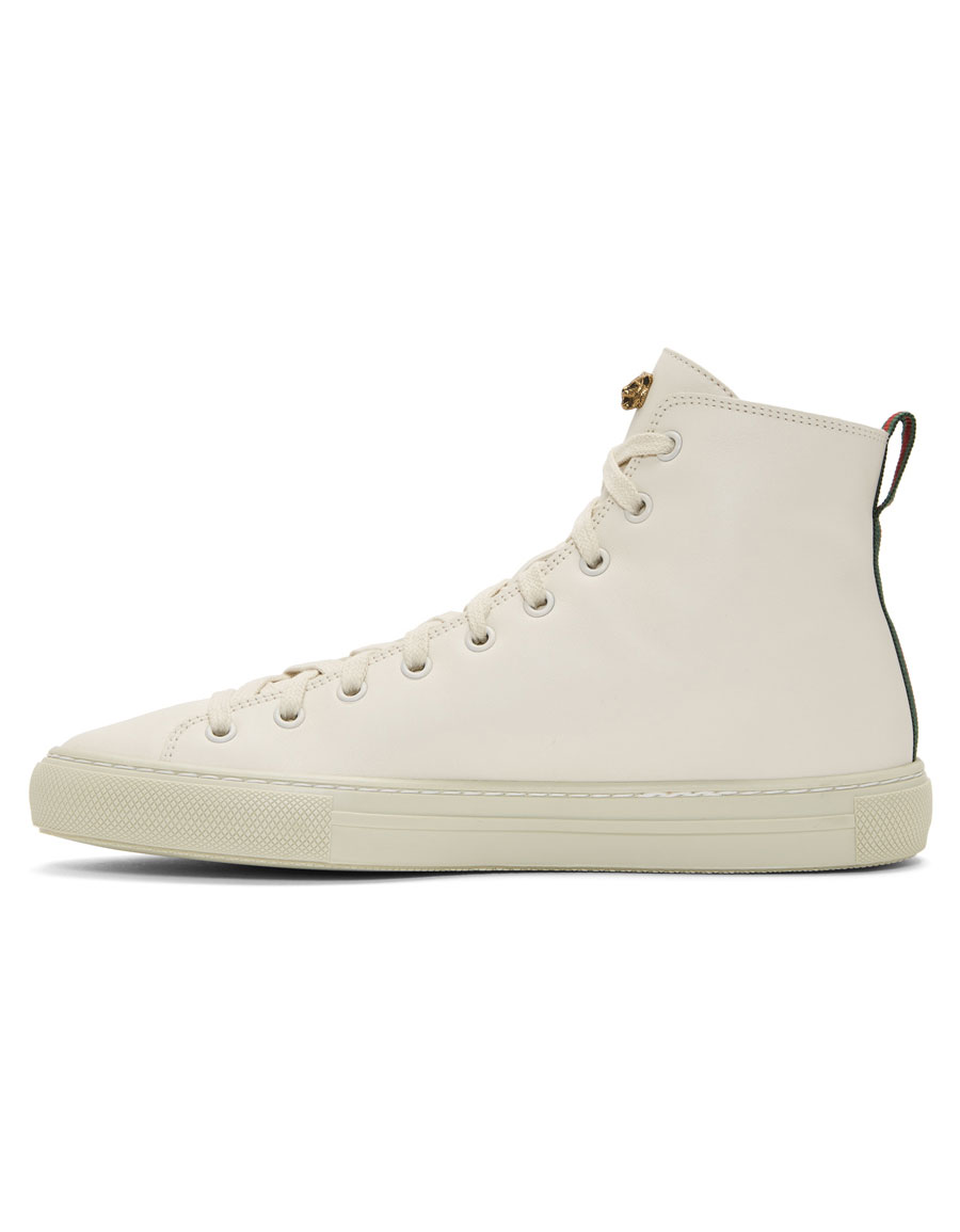 gucci sneakers white snake