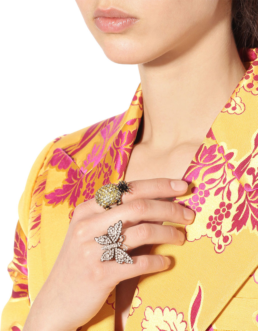 butterfly ring gucci