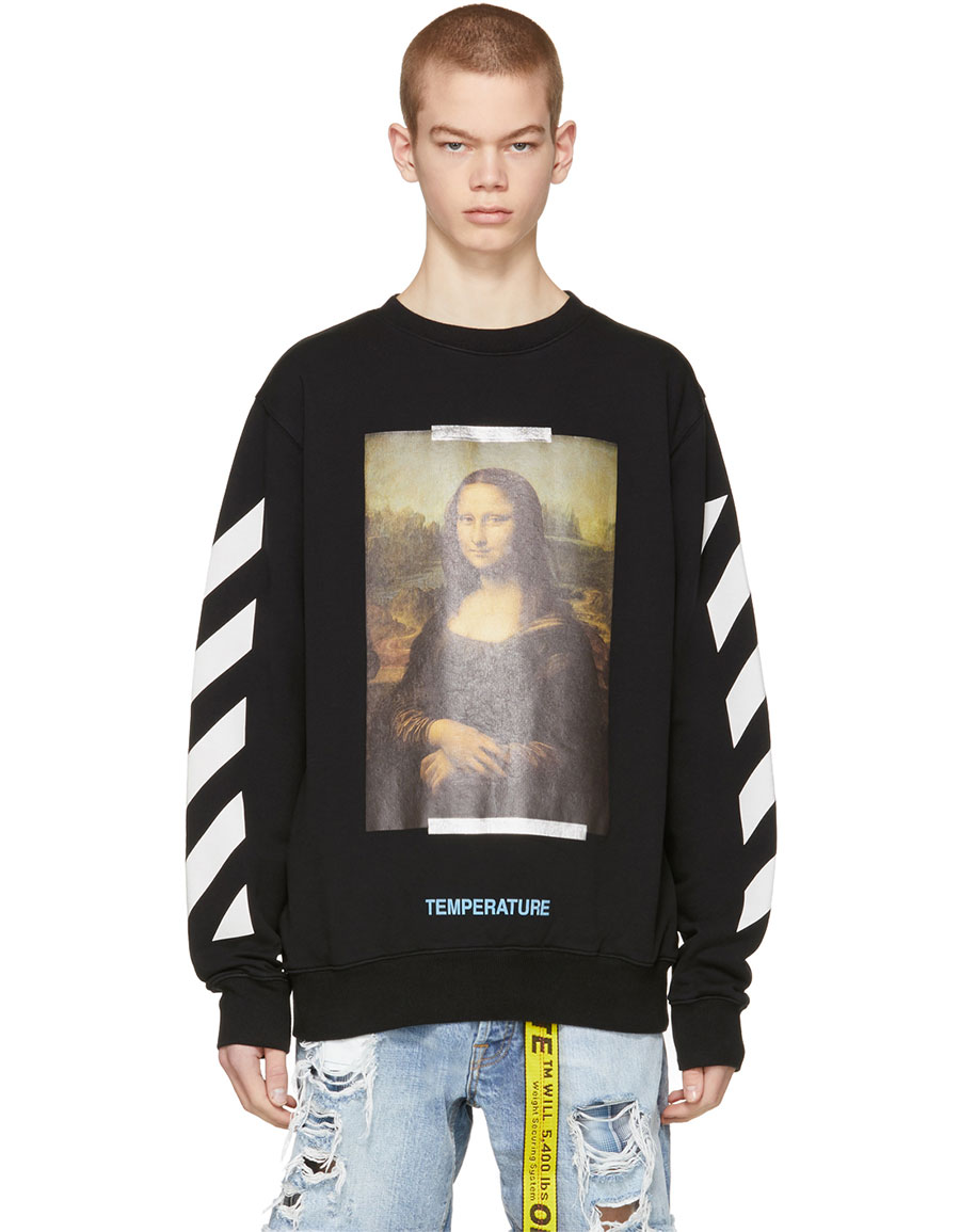 Black Monalisa Sweatshirt · VERGLE