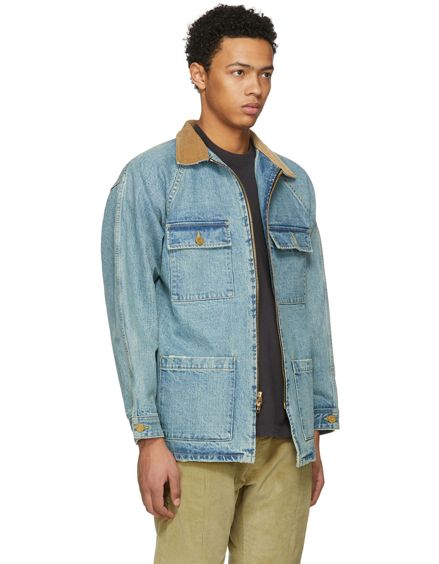 fear of god indigo denim