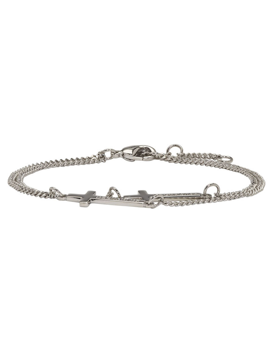 Dsquared2 double cross bracelet deals