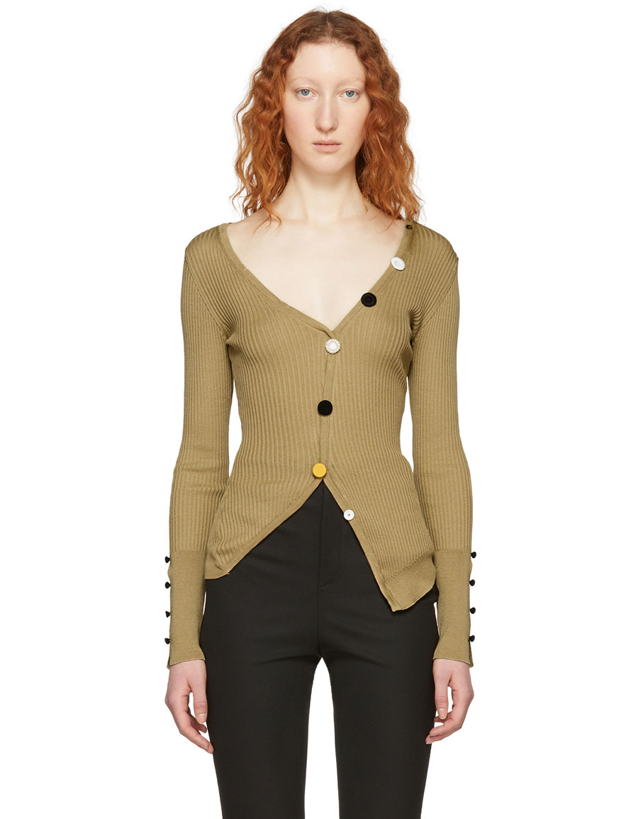 jacquemus le cardigan tordu