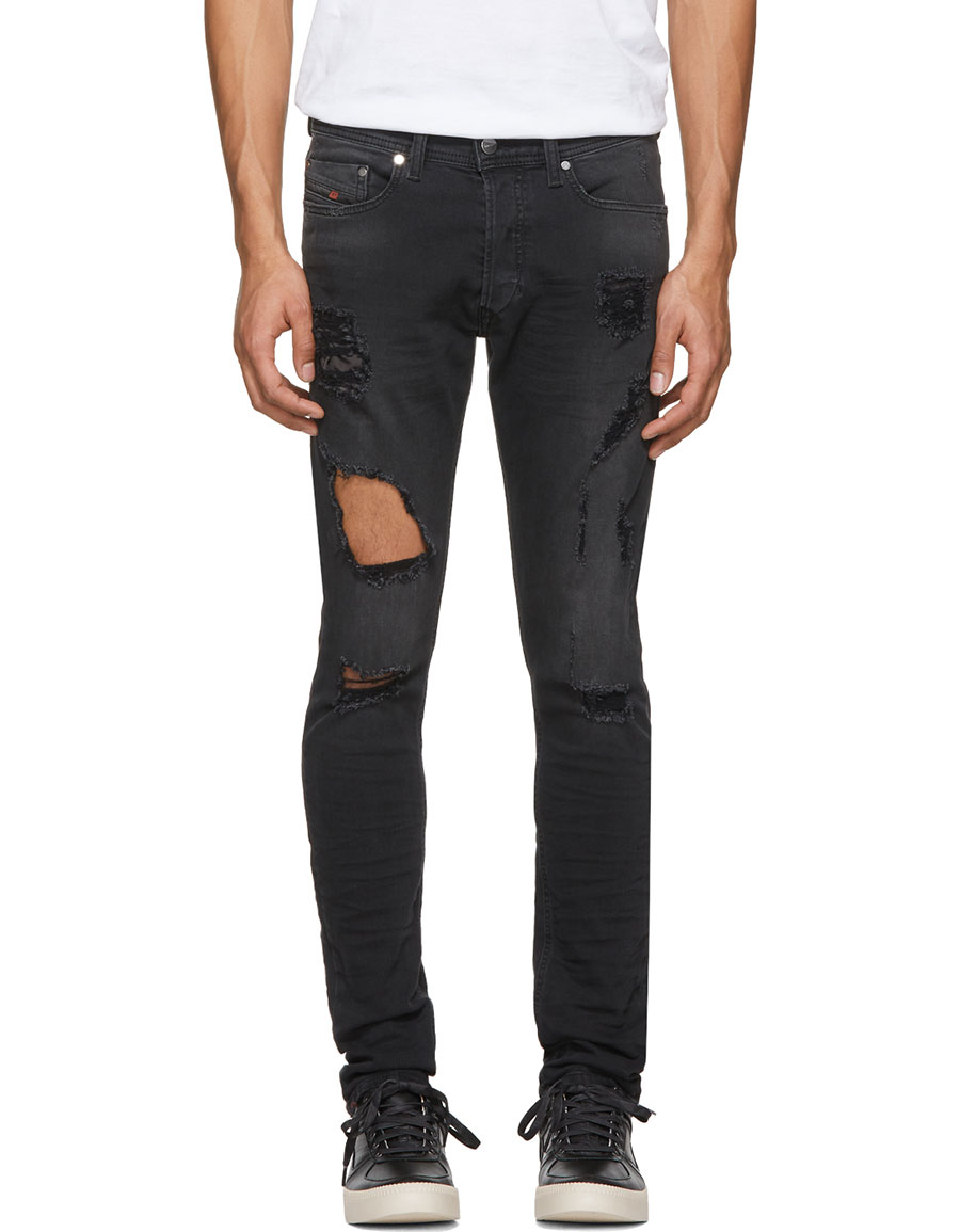 diesel tepphar jeans black