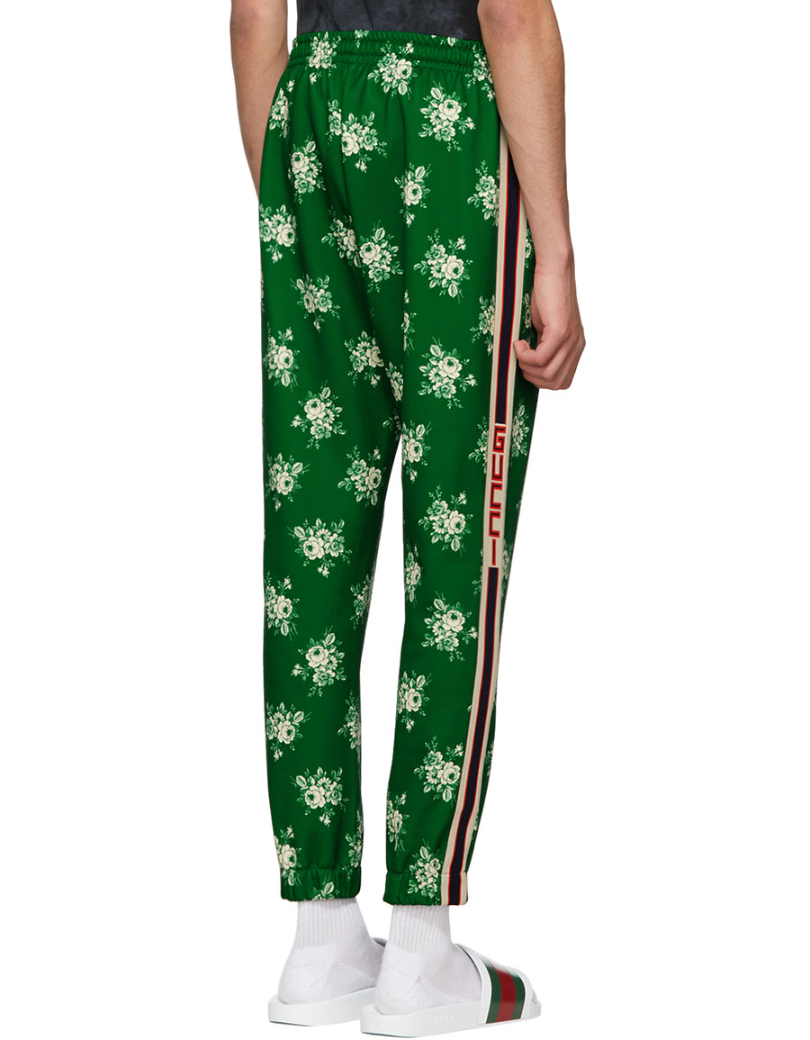 green gucci pants