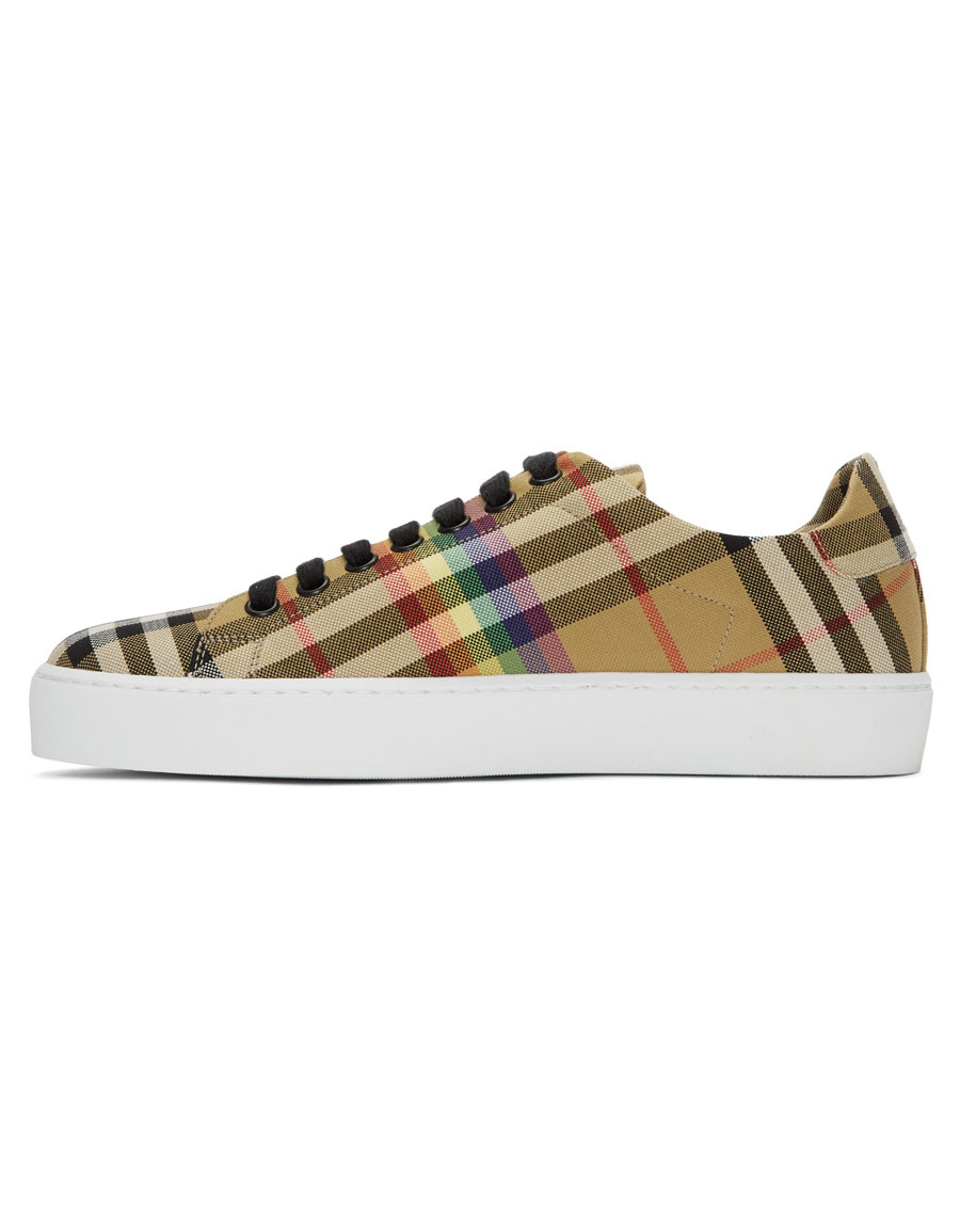 burberry rainbow sneaker