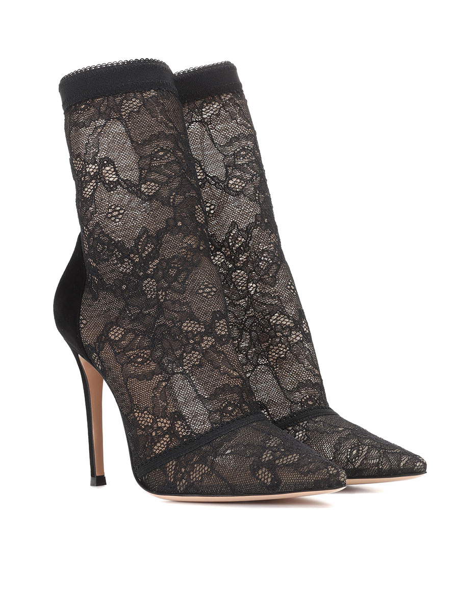 gianvito rossi black booties