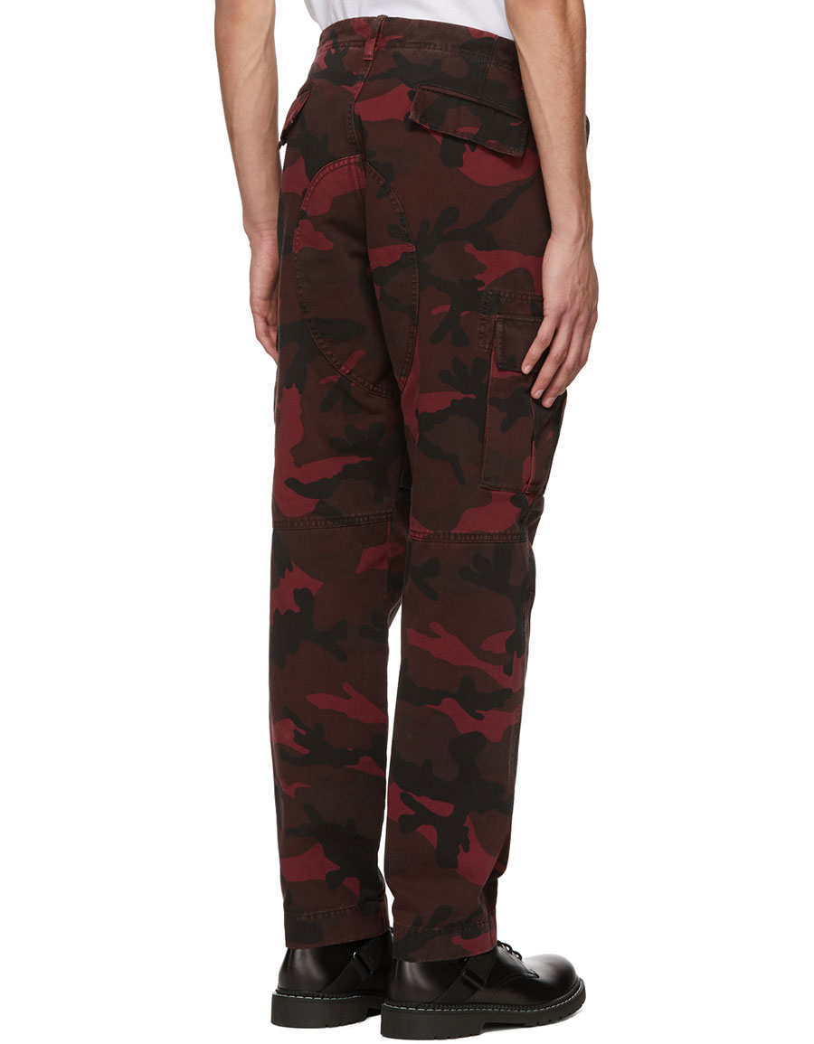 valentino camo pants