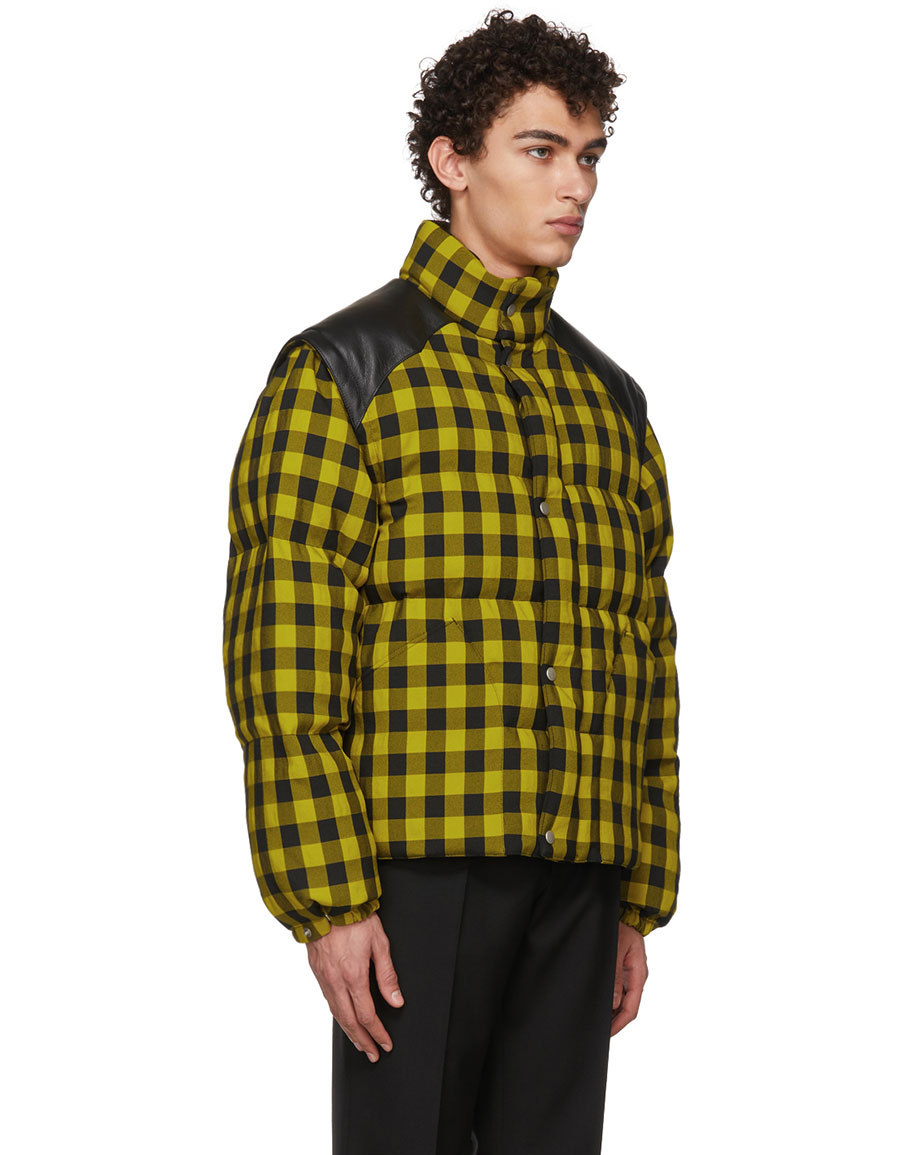gucci yellow coat