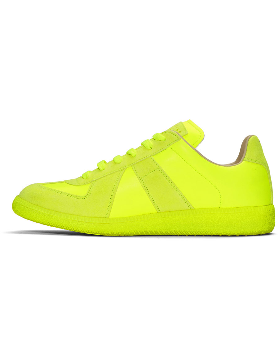 MAISON MARGIELA Yellow Replica Sneakers · VERGLE