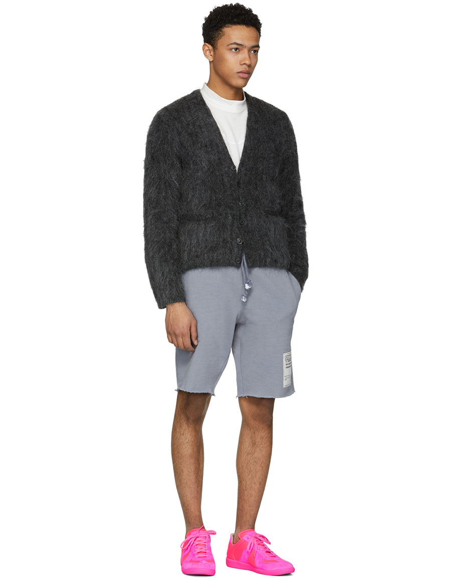 maison margiela pink sneakers