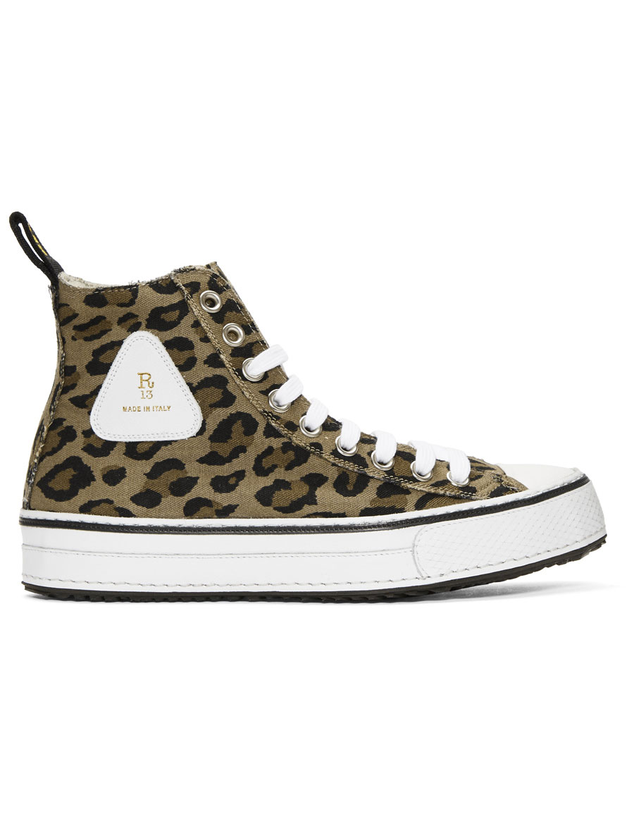 leopard high top sneakers