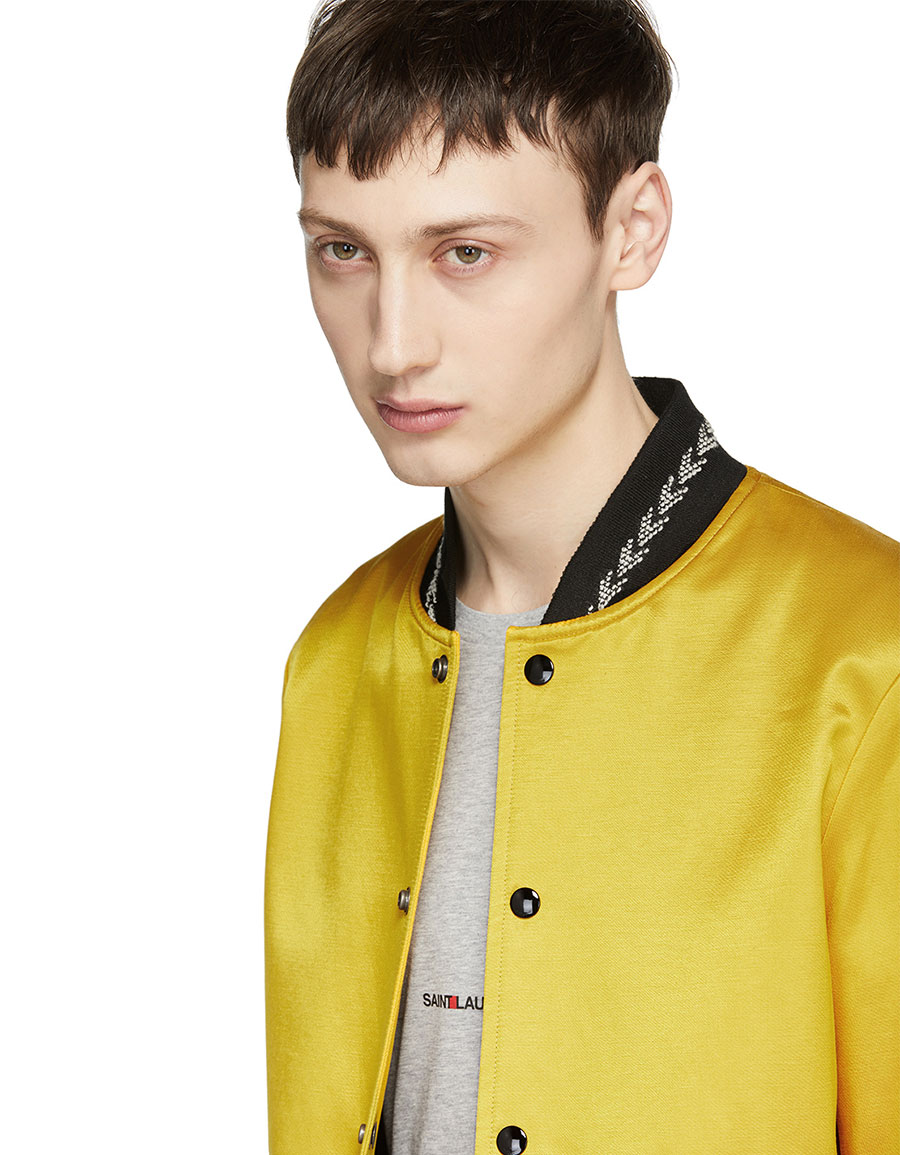 saint laurent yellow jacket