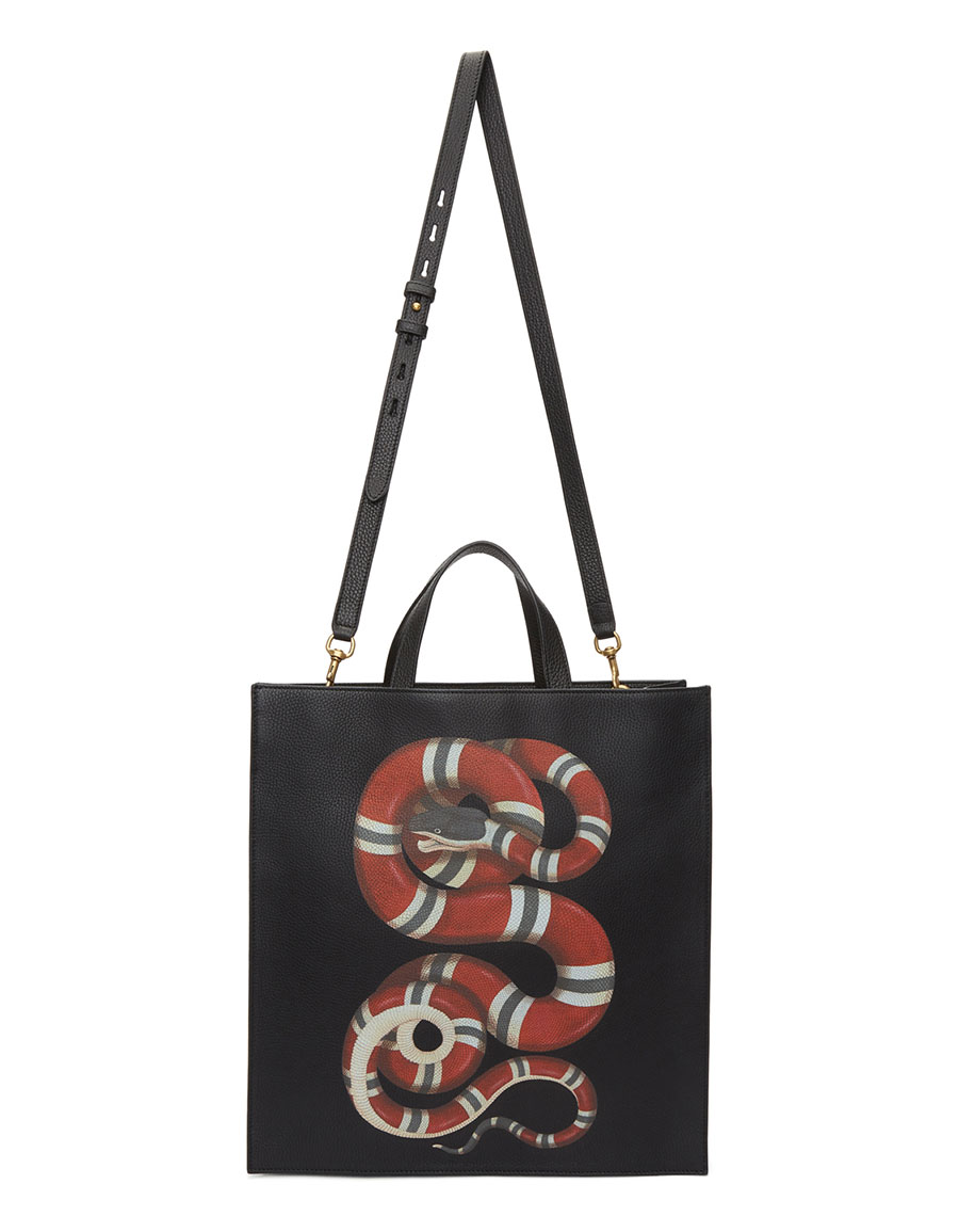 gucci snake tote