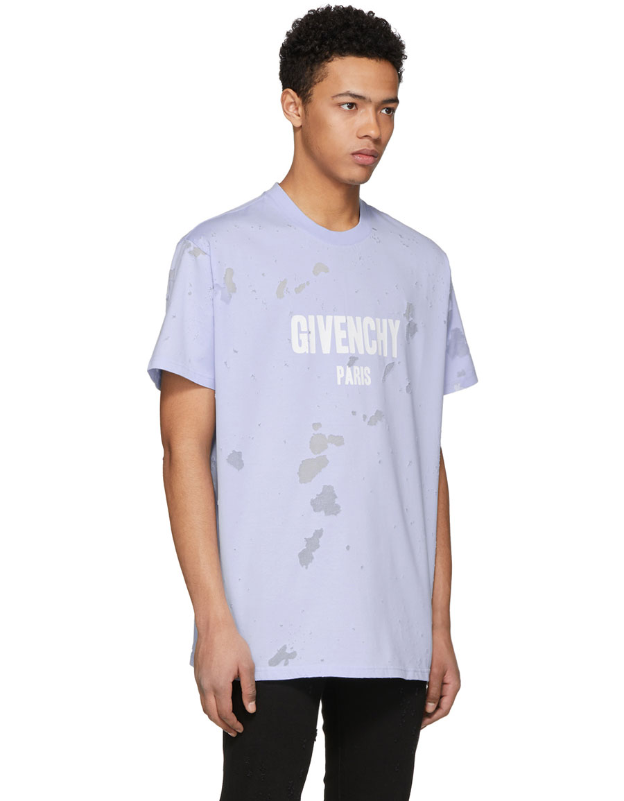 givenchy shirt distressed