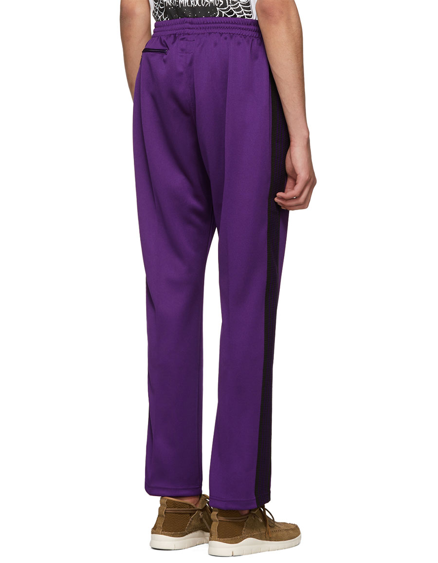 NEEDLES Purple Narrow Track Pants · VERGLE