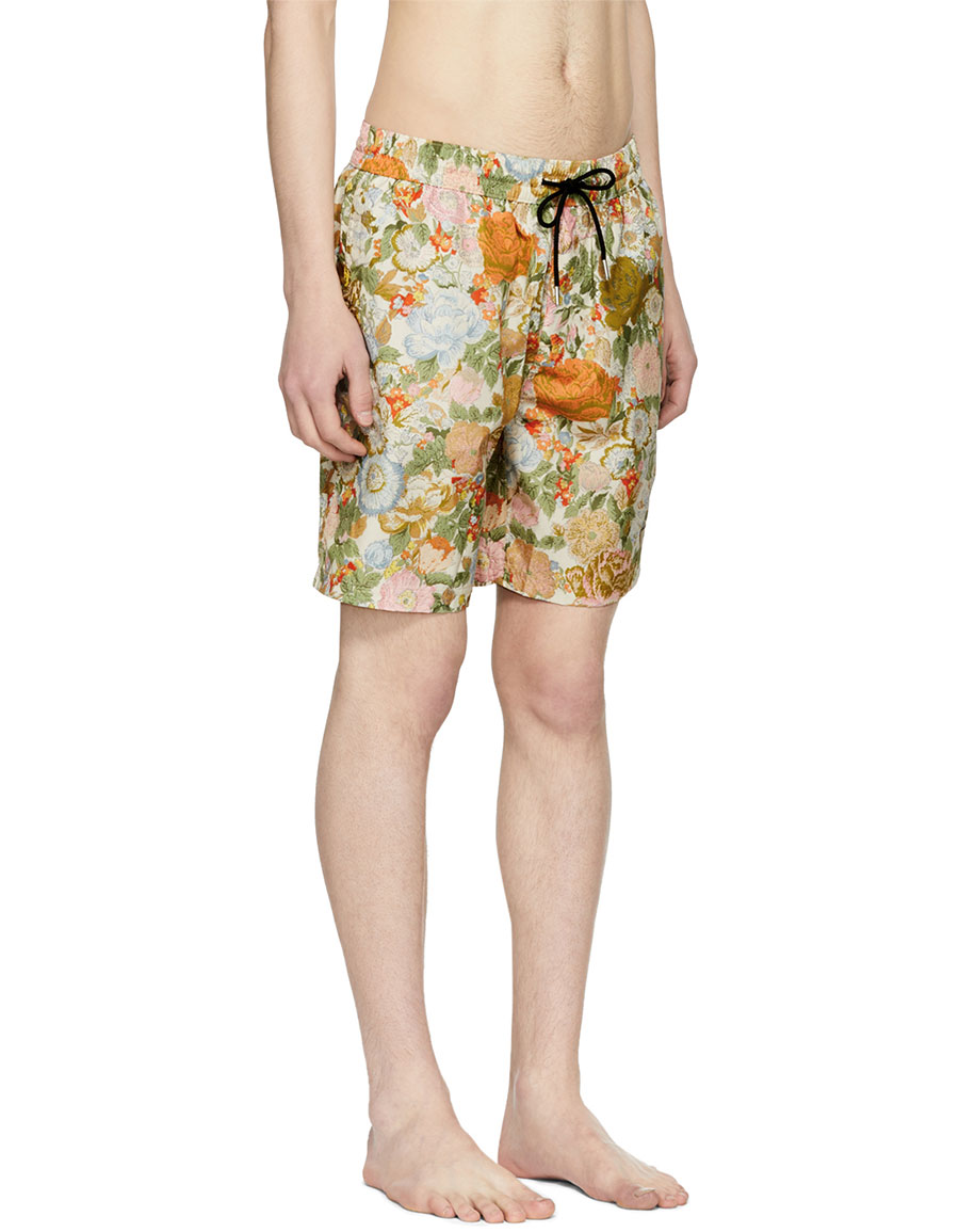 burberry shorts orange
