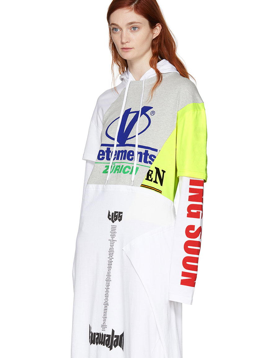 Vetements hoodie dress Clearance