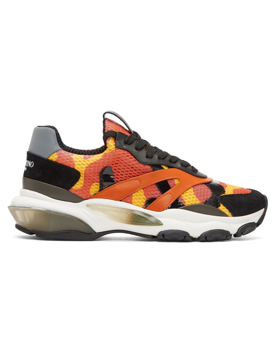 valentino orange camo