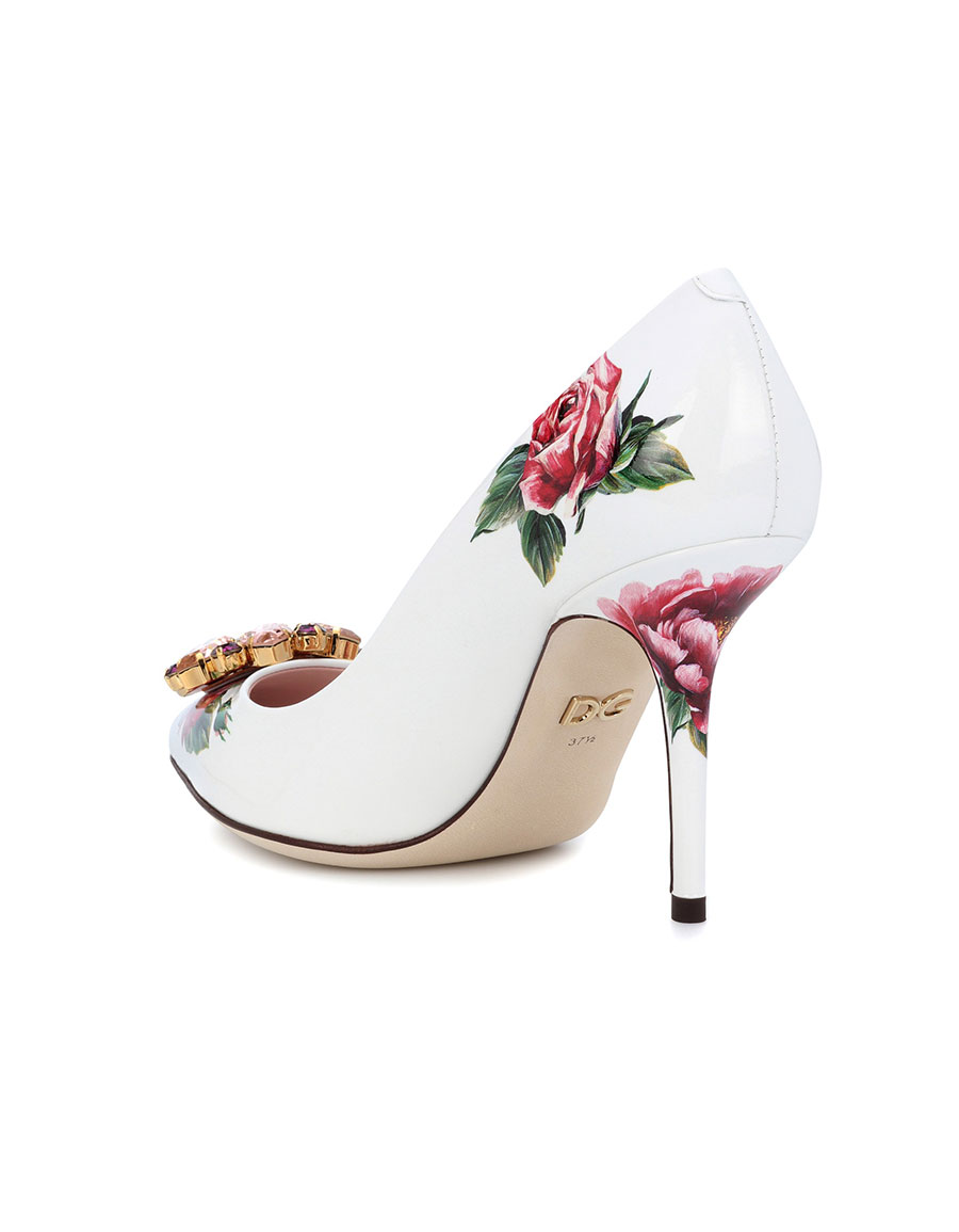 dolce & gabbana patent leather pumps