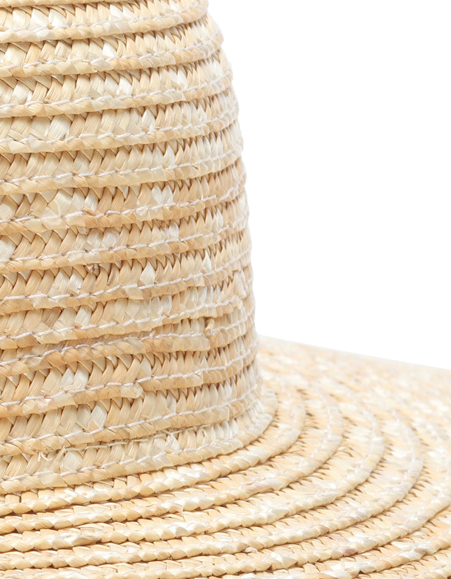 JACQUEMUS Le Grand Chapeau Bomba straw hat · VERGLE