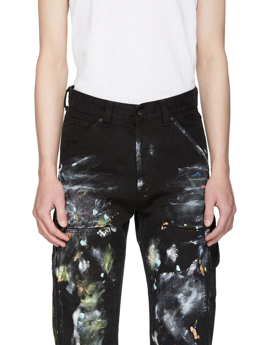 off white carpenter jeans