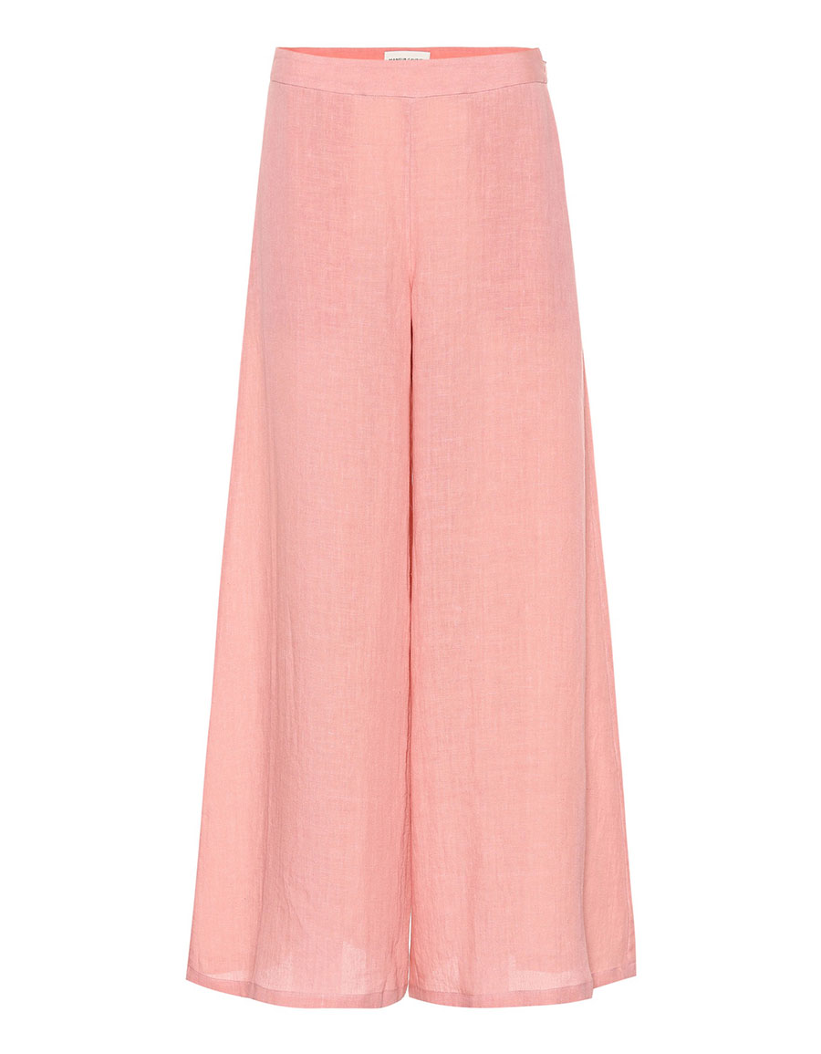Mansur gavriel linen pants Clearance