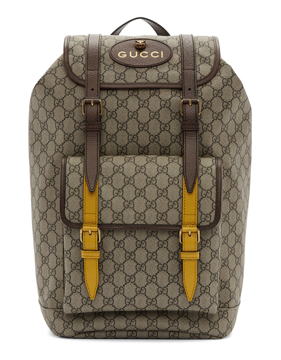 gucci beige backpack
