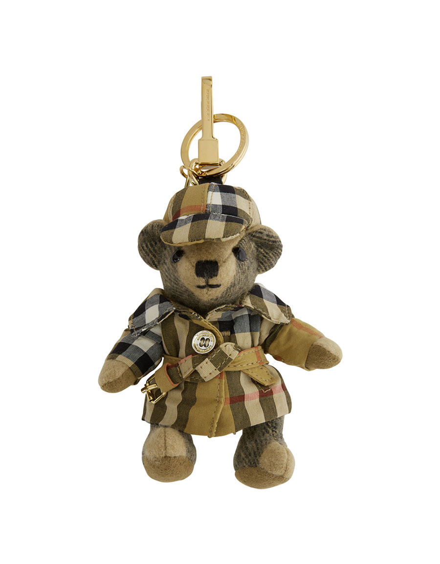 burberry teddy bear keychain