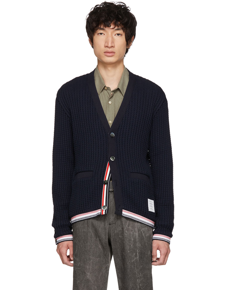 thom browne long cardigan