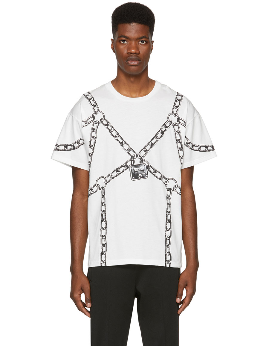 moschino chain t shirt