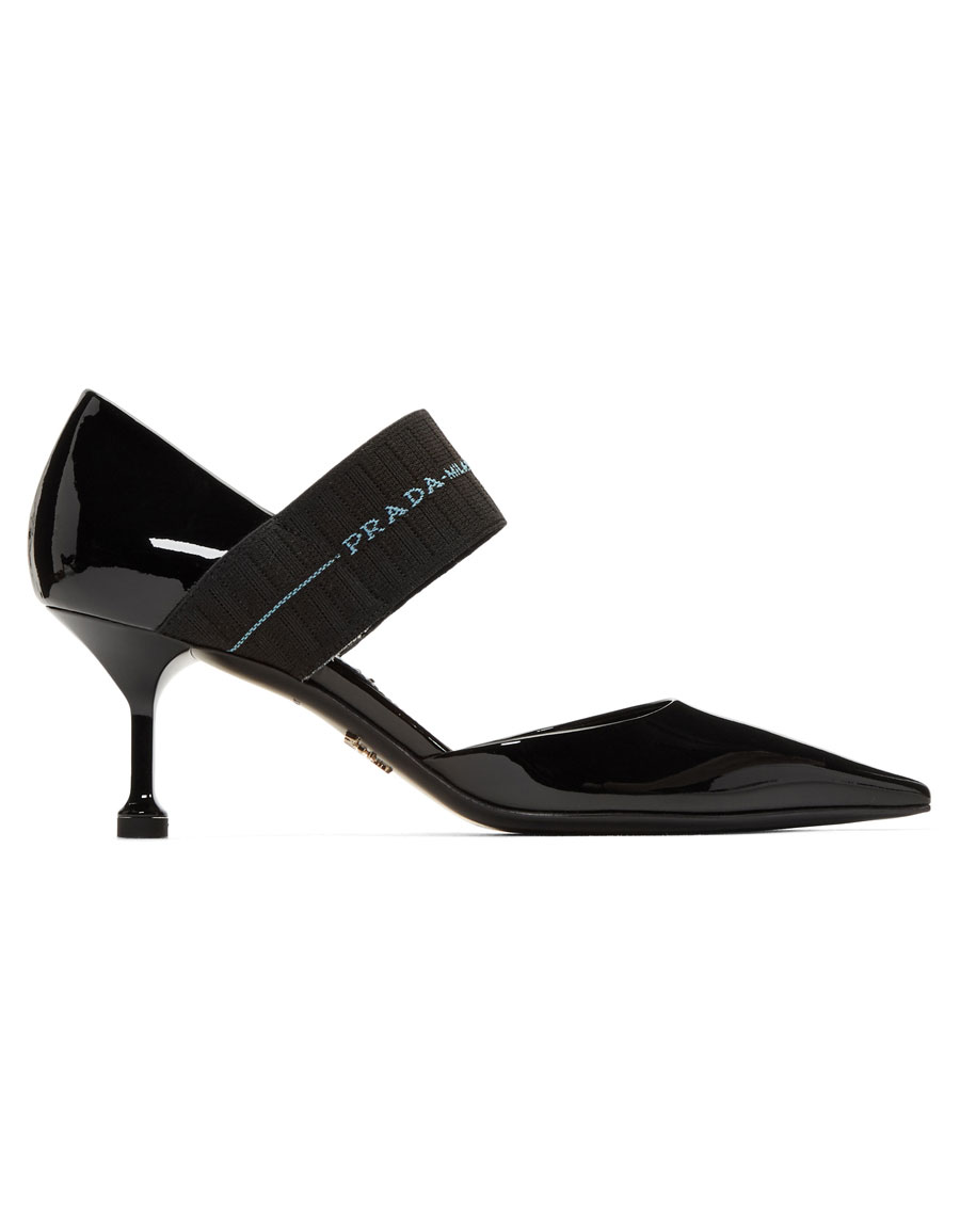 PRADA Black Patent D'Orsay Heels · VERGLE PRADA Black Patent D'Orsay Heels · VERGLE