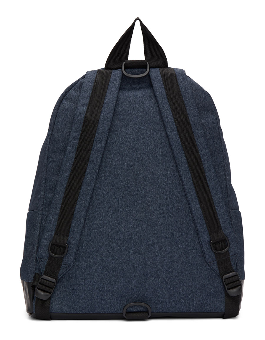 MSGM Blue Eastpak Edition Logo Backpack Â· VERGLE