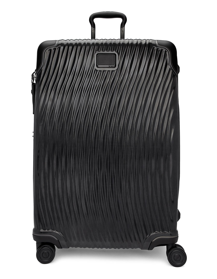 tumi black luggage