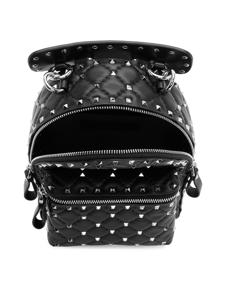 valentino black backpack